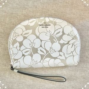 Kate Spade Floral Wristlet